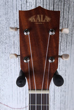 Load image into Gallery viewer, Kala Natural Mahogany Banjo Concert Ukulele Banjolele KA-BNJ-MHG-C with Gig Bag