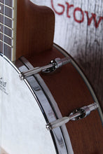 Load image into Gallery viewer, Kala Natural Mahogany Banjo Concert Ukulele Banjolele KA-BNJ-MHG-C with Gig Bag
