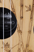 Load image into Gallery viewer, Kala Bamboo Top Ukadelic Soprano Ukulele UK-BAMBOO Natural Satin with Tote Bag