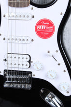 Load image into Gallery viewer, Fender Squier Bullet Stratocaster HT HSS Solid Body Electric Guitar Black Gloss