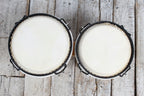Stagg BW-70-N 6 Inch and 7 Inch Traditional Wooden Bongo Set Natural