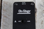 On Stage ABY Switcher Pedal
