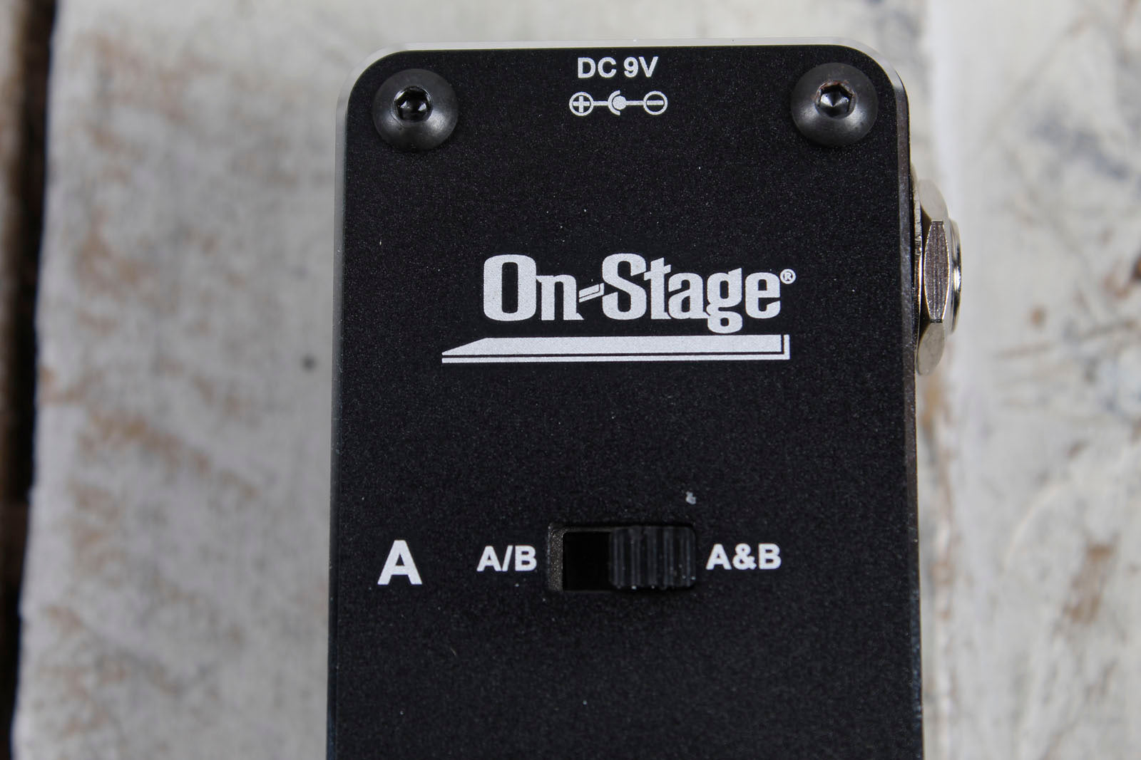 On Stage ABY Switcher Pedal