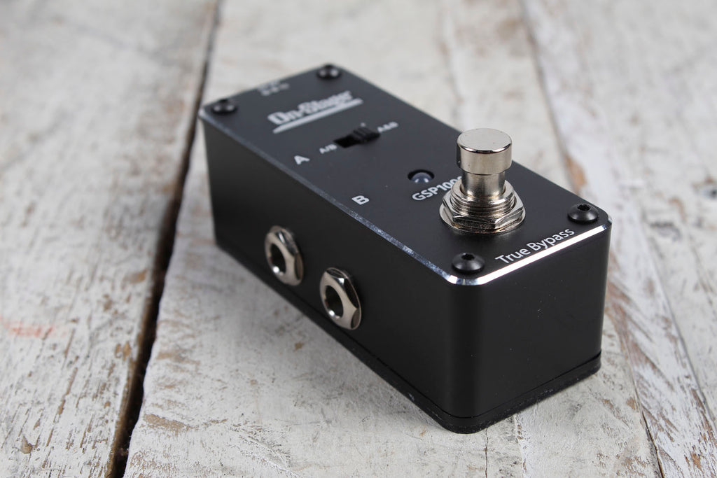 On Stage ABY Switcher Pedal