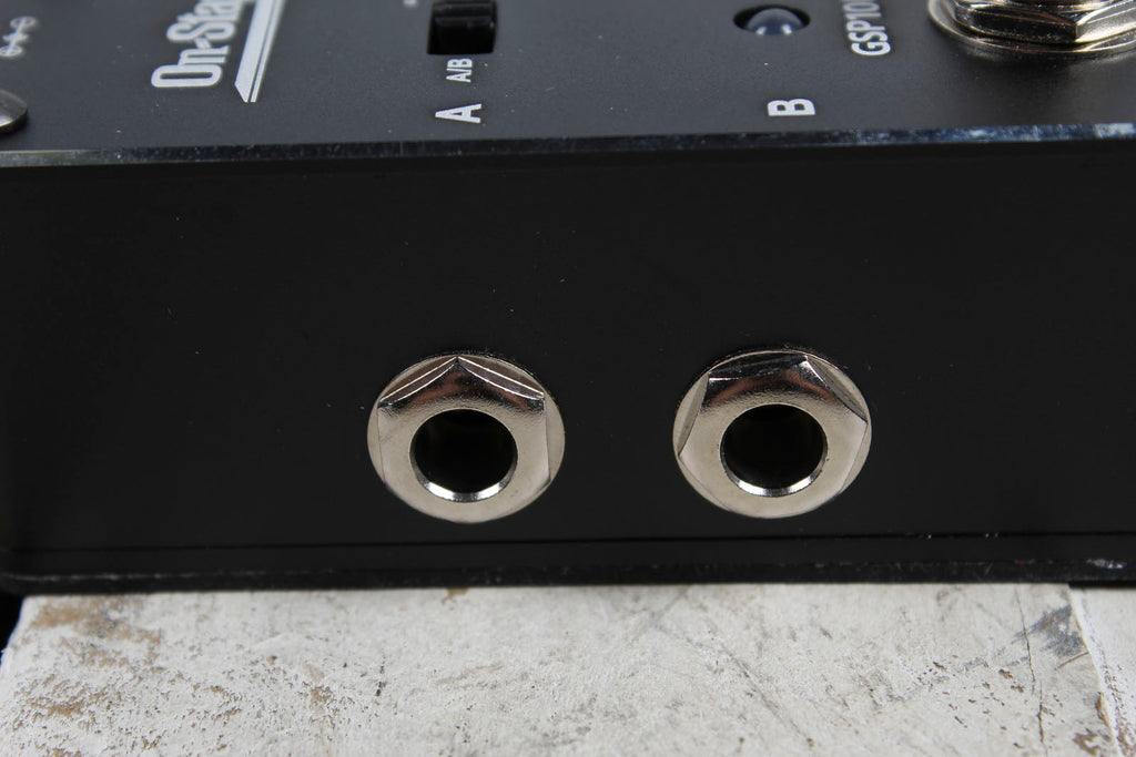 On Stage ABY Switcher Pedal