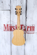 Kala Bamboo Soprano Ukulele All Solid Bamboo Uke Satin Natural Finish KA-BMB-S