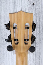 Kala Bamboo Soprano Ukulele All Solid Bamboo Uke Satin Natural Finish KA-BMB-S