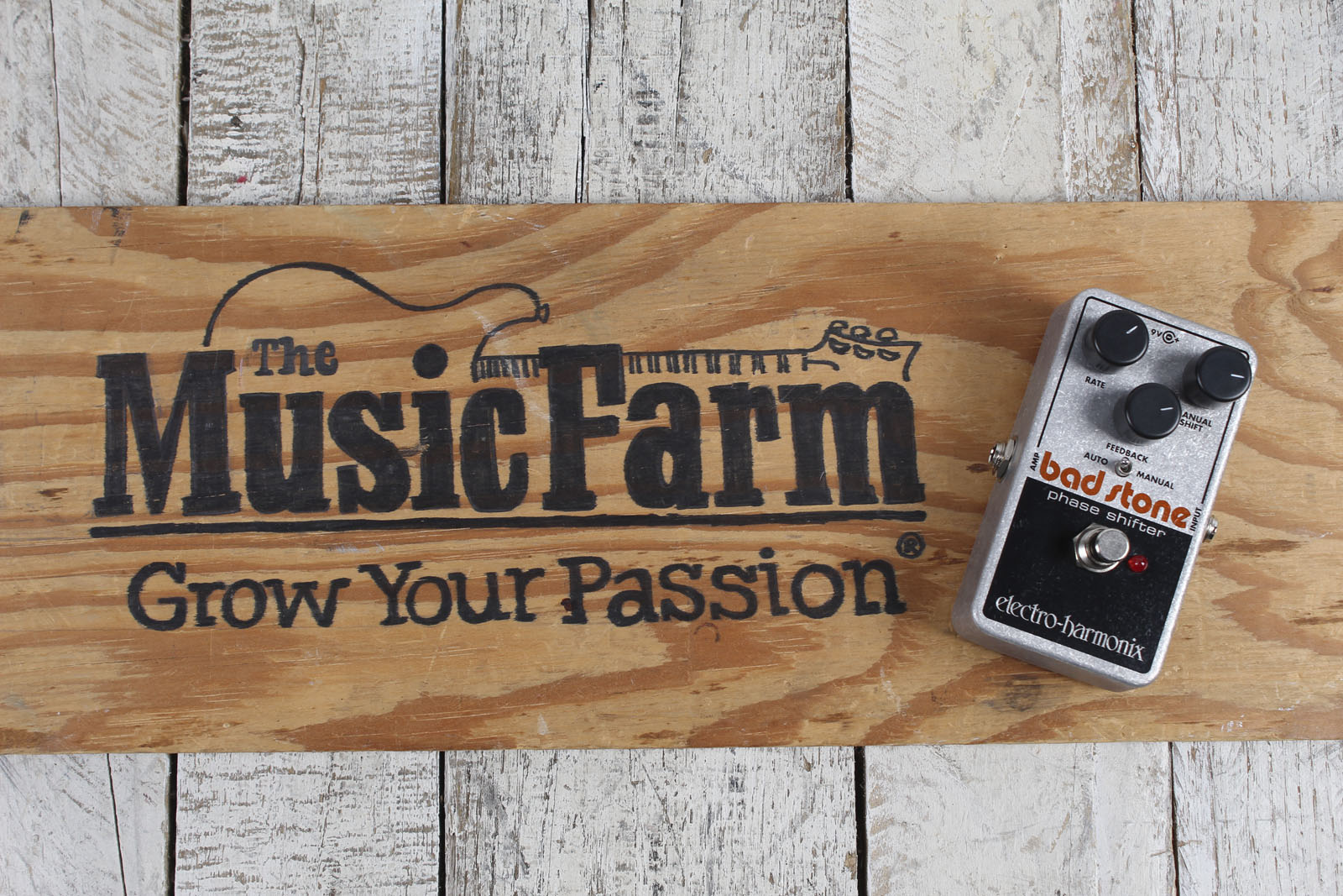 Electro Harmonix Bad Stone Pedal Electric Guitar Phase Shifter Effects Pedal