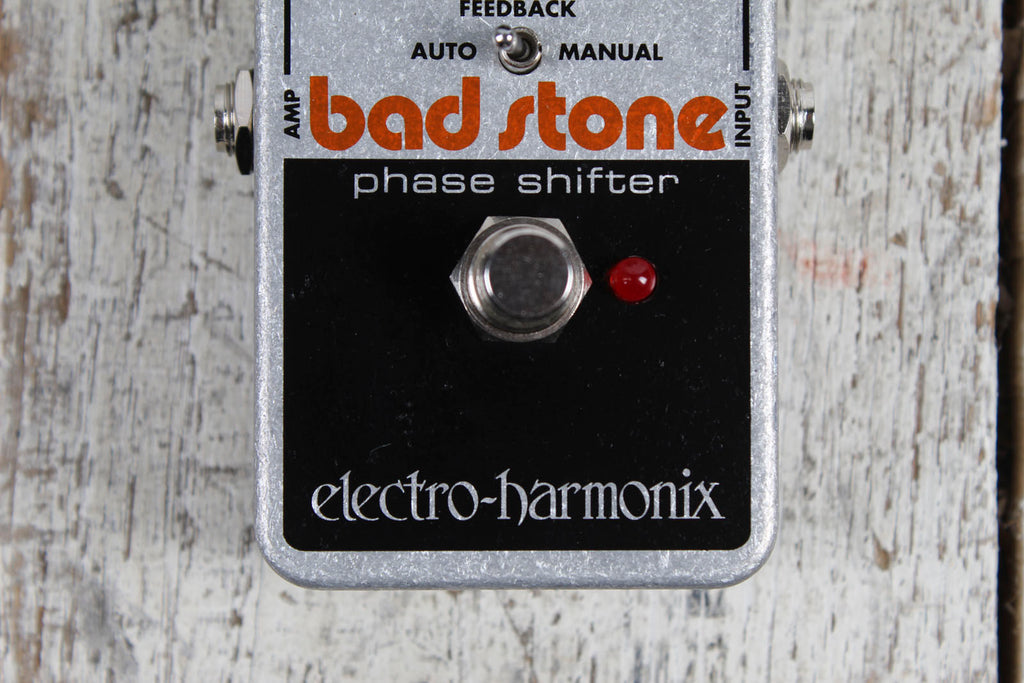 Electro Harmonix Bad Stone Pedal Electric Guitar Phase Shifter Effects Pedal