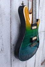 Load image into Gallery viewer, Sozo American Custom Aqua Fade Electric Guitar Flame Maple with Hardshell Case