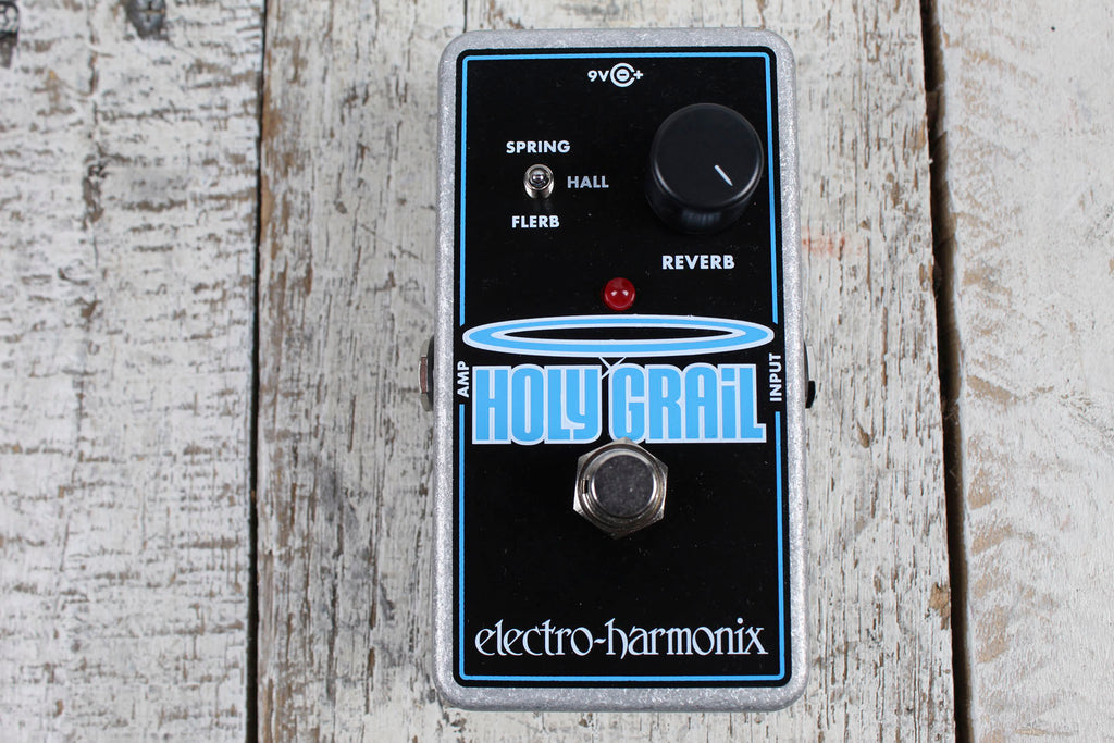 Electro Harmonix Holy Grail Pedal Electric Guitar Compact Reverb Effects Pedal