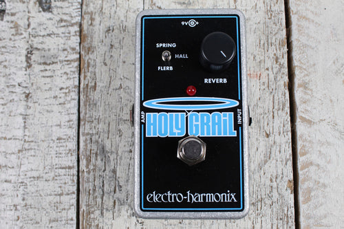 Electro Harmonix Holy Grail Pedal Electric Guitar Compact Reverb Effects Pedal