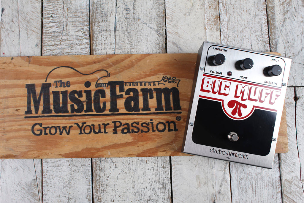 Electro Harmonix Big Muff Pi Pedal Electric Guitar Fuzz Distortion Effects Pedal