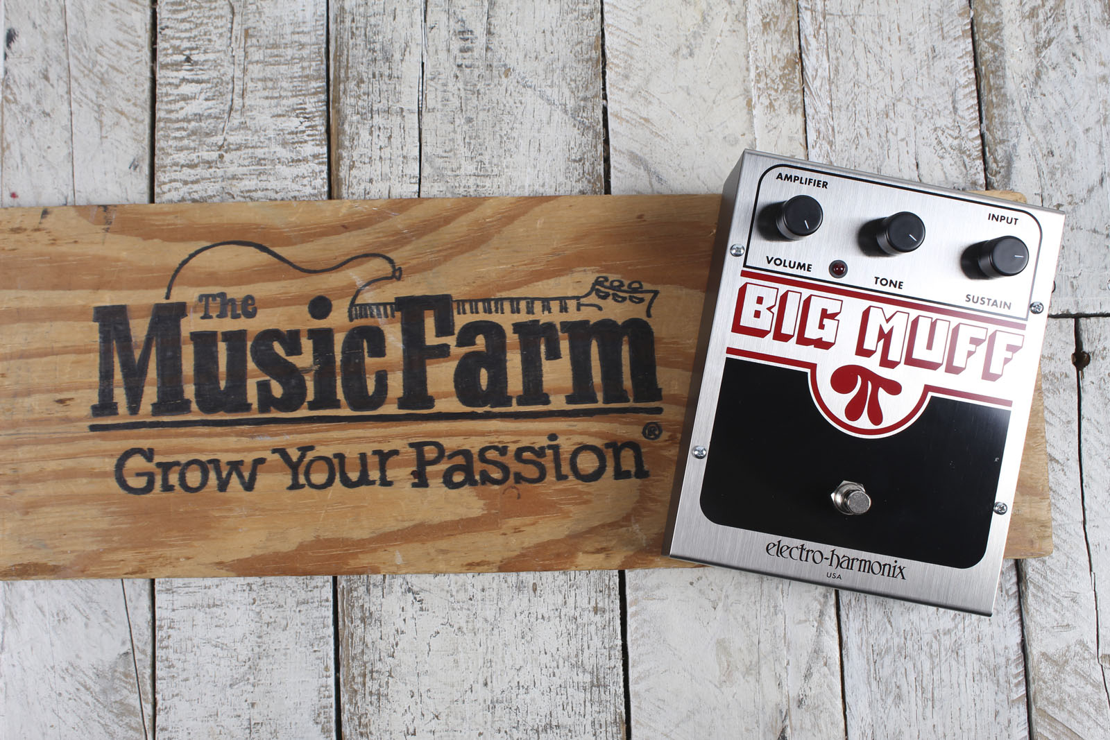 Electro Harmonix Big Muff Pi Pedal Electric Guitar Fuzz Distortion Effects Pedal