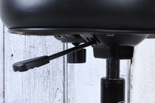 Load image into Gallery viewer, Roc-N-Soc Lunar Series Gas Lift Drum Throne Saddle Seat with Backrest Black
