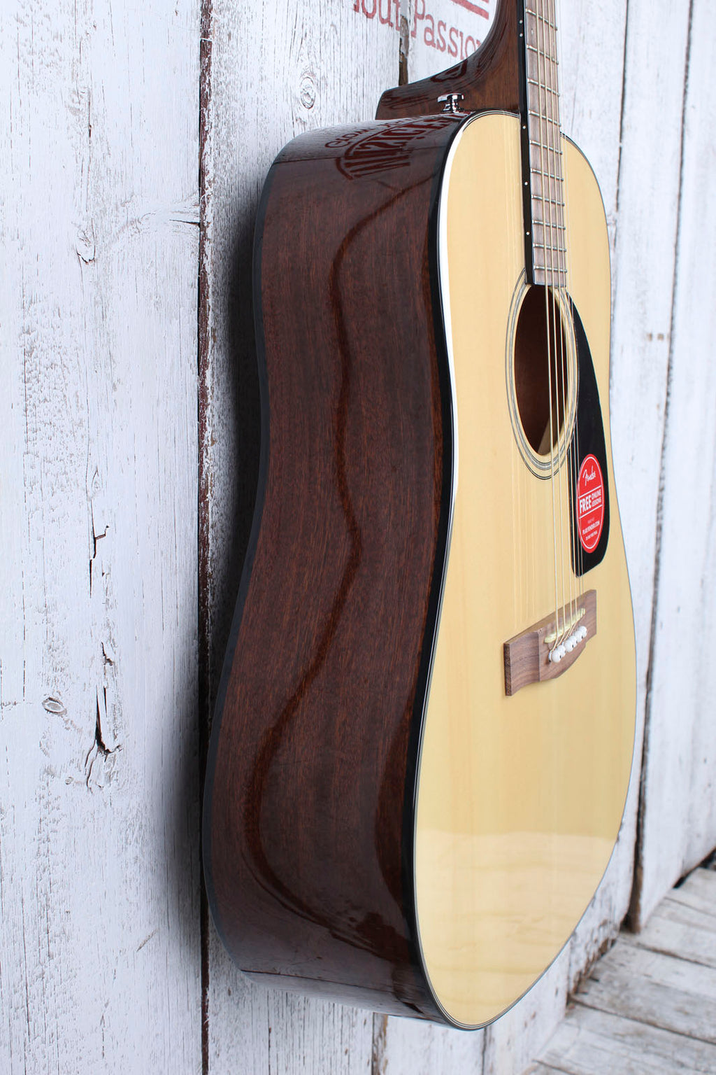 Fender® CD-60 Dreadnought V3 Acoustic Guitar Natural Gloss with Hardshell Case