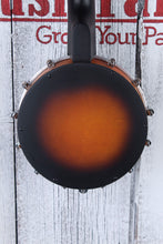 Load image into Gallery viewer, Luna Uke Banjolele 8 Inch Ulu Design Banjo Ukulele Soprano Scale UKE B8 ULU