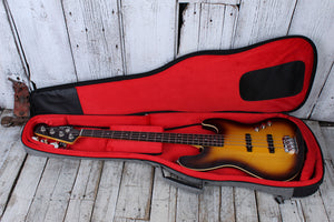 Gator Transit Series Bass Guitar Gig Bag with Light Grey Exterior GT-BASS-GRY