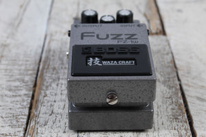 Boss FZ-1W Waza Craft Fuzz Effects Pedal Electric Guitar Fuzz Effects Pedal