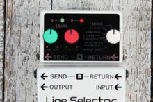 Load image into Gallery viewer, Boss LS-2 Line Selector Pedal Electric Guitar Line Selection Effects Pedal