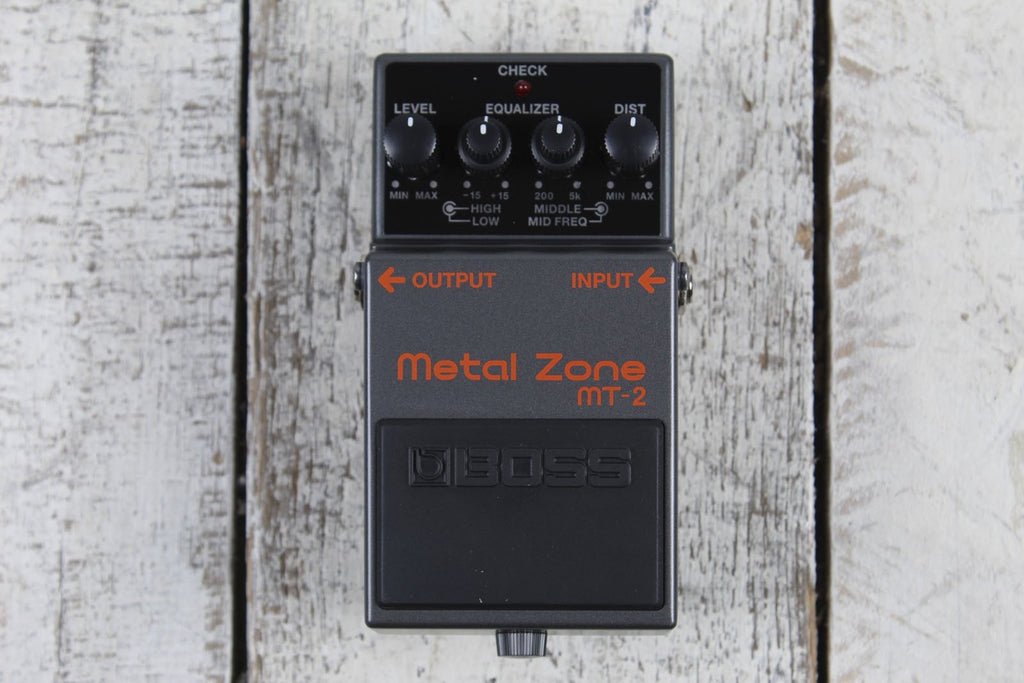Boss MT-2 Metal Zone Distortion Pedal Electric Guitar Distortion Effects Pedal
