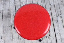Load image into Gallery viewer, ddrum Mercury Fat Double Braced Drum Throne Red and Black Sparkle MFAT RB