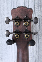 Load image into Gallery viewer, Luna Uke Artist Vintage Tenor Ukulele UKE Distressed Vintage Brownburst w Gigbag