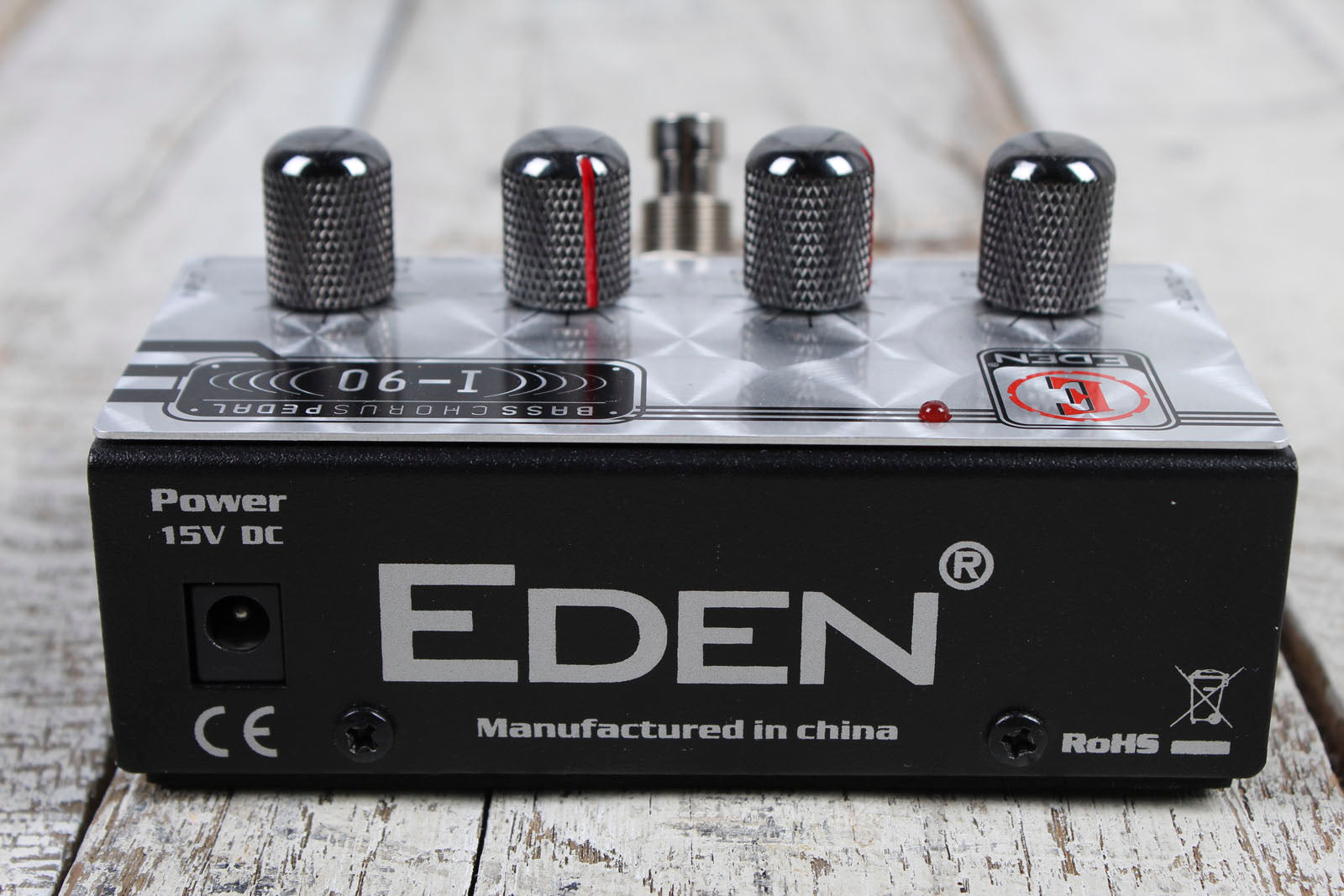 Eden I90 Professional Chorus Electric Bass Guitar Effects Pedal w Power Supply