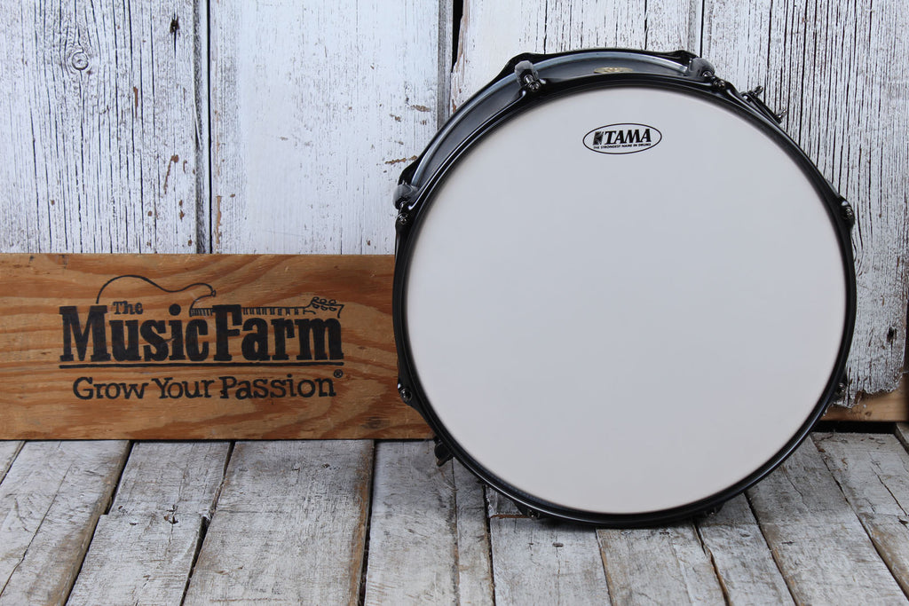 Tama Woodworks Poplar Snare Drum 14 x 8 Black Oak Wrap WP148BKBOW