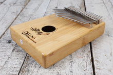 Load image into Gallery viewer, Luna Bamboo 17 Key Kalimba Key of B with Case and Tuning Hammer LPK BAM 17B
