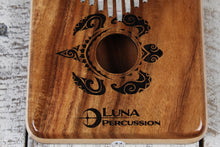 Load image into Gallery viewer, Luna Honu Koa 17 Key Kalimba Key of C with Case and Tuning Hammer LPK HONU 17C