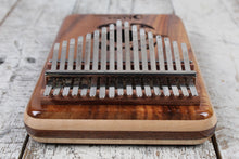 Load image into Gallery viewer, Luna Honu Koa 17 Key Kalimba Key of C with Case and Tuning Hammer LPK HONU 17C