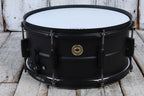 Tama Metalworks Steel Snare Drum 14 x 6.5 Snare Matte Black BST1465BK