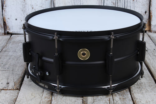 Tama Metalworks Steel Snare Drum 14 x 6.5 Snare Matte Black BST1465BK