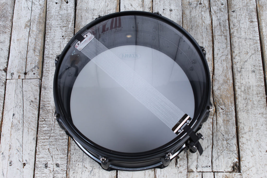 Tama Metalworks Steel Snare Drum 14 x 6.5 Snare Matte Black BST1465BK