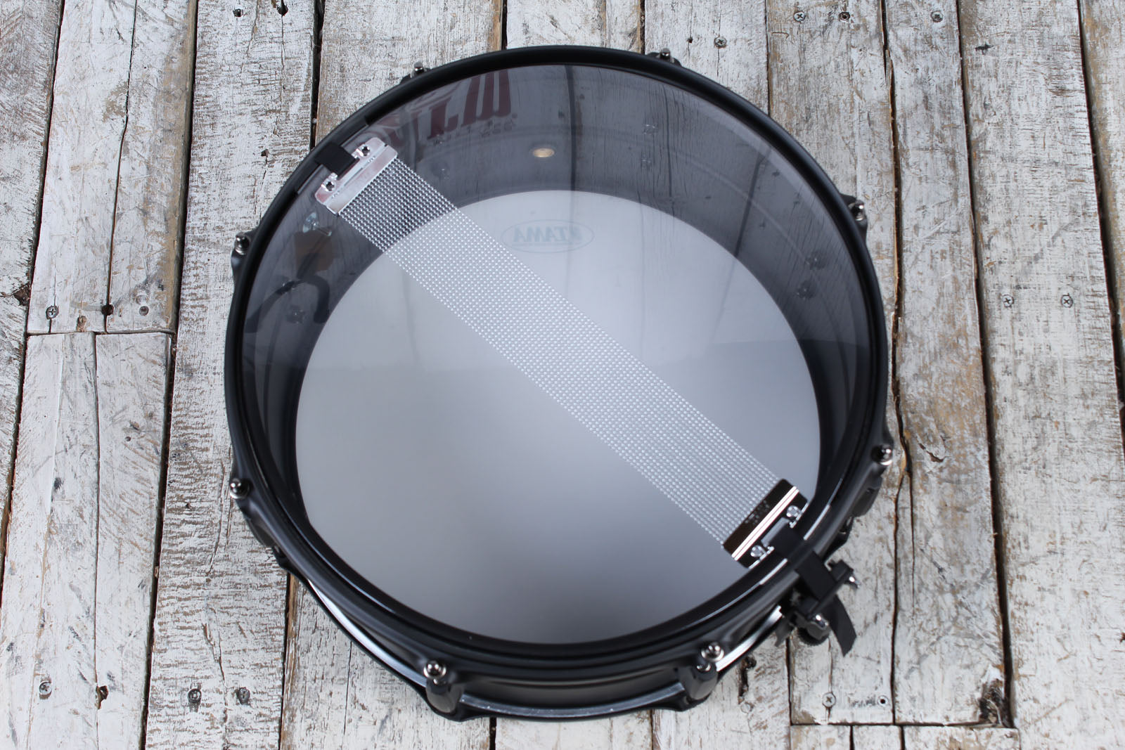 Tama Metalworks Steel Snare Drum 14 x 6.5 Snare Matte Black BST1465BK