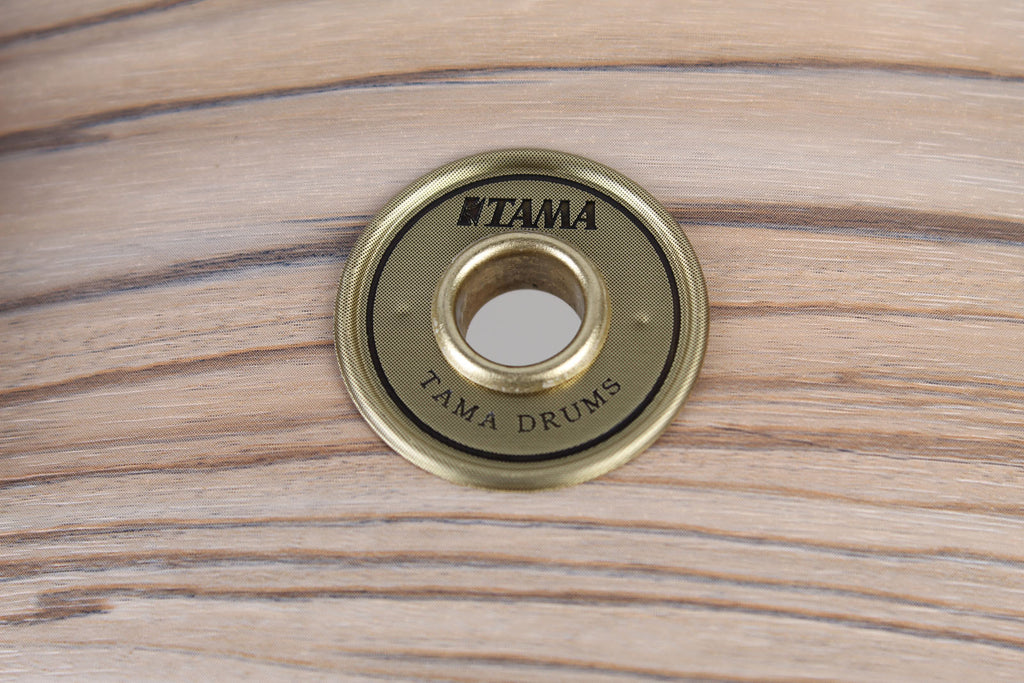Tama Woodworks Poplar Snare Drum 14 x 5.5 Natural Zebrawood Wrap WP1455BKNZW