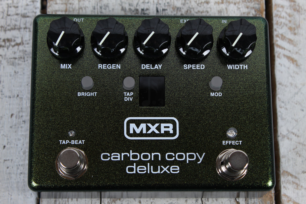 MXR Carbon Copy Deluxe Analog Delay Pedal M292 Electric Guitar Effects Pedal