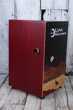 Luna Vista Wolf Cajon with On/Off Switchable Snare LPC VISTA WOLF with Bag