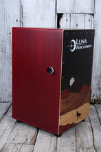 Load image into Gallery viewer, Luna Vista Wolf Cajon with On/Off Switchable Snare LPC VISTA WOLF with Bag