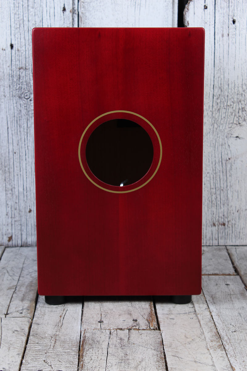 Luna Vista Wolf Cajon with On/Off Switchable Snare LPC VISTA WOLF with Bag