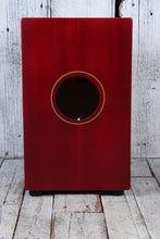 Load image into Gallery viewer, Luna Vista Wolf Cajon with On/Off Switchable Snare LPC VISTA WOLF with Bag