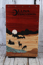 Luna Vista Deer Cajon with On/Off Switchable Snare LPC VISTA DEER with Bag