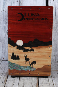 Luna Vista Deer Cajon with On/Off Switchable Snare LPC VISTA DEER with Bag