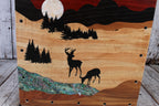Luna Vista Deer Cajon with On/Off Switchable Snare LPC VISTA DEER with Bag