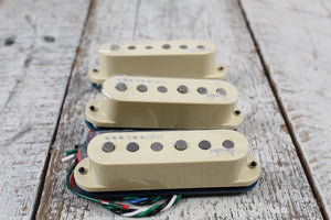 Fender Ultra Noiseless Vintage Stratocaster Guitar Pickup Set of 3 Single Coil Pickups