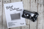 Fender Blues Deluxe Reissue Electric Guitar Amplifier Tweed w Footswtich & Cover