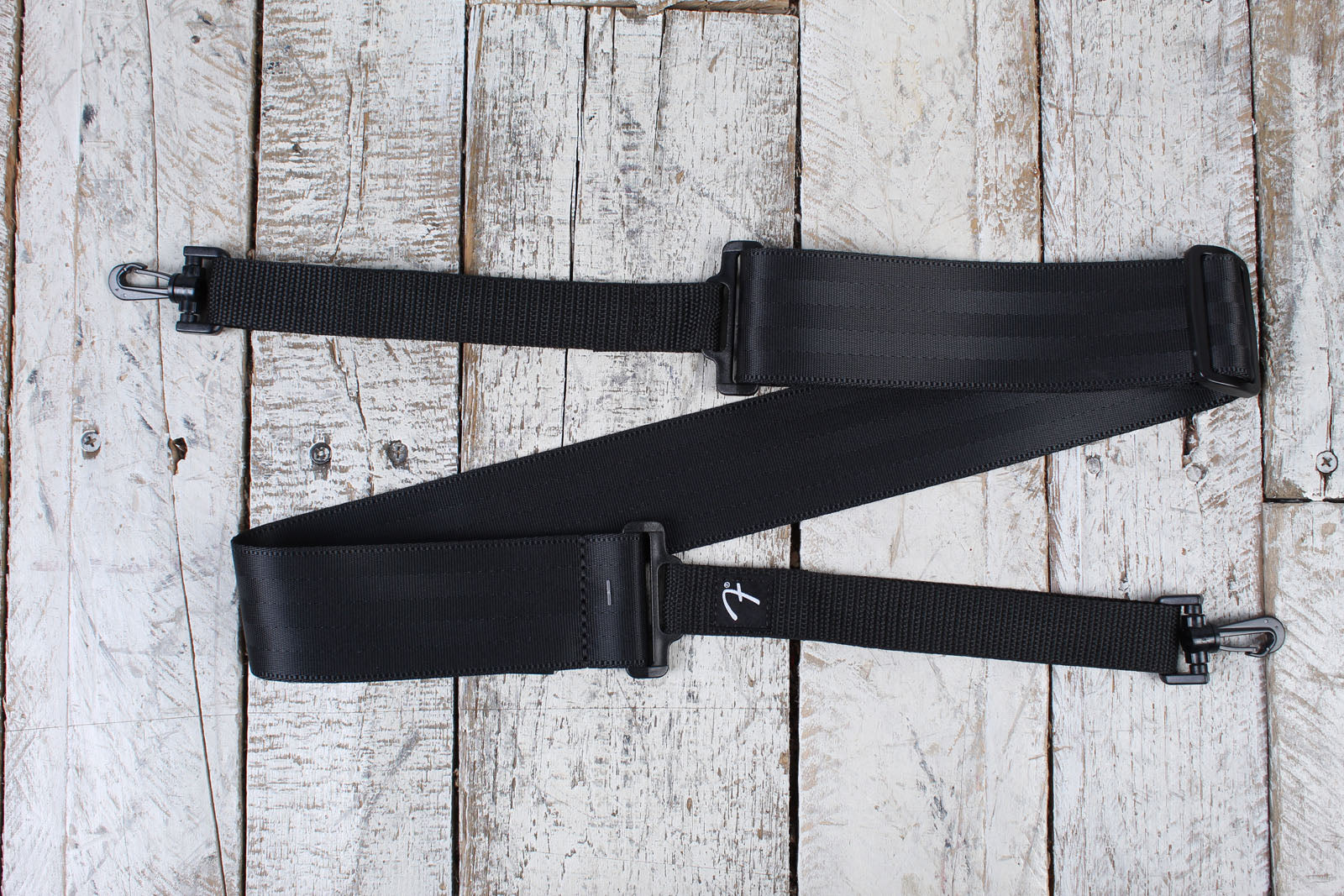 Fender Nylon Banjo Strap 2 Inch Wide Nylon Banjo Strap Black
