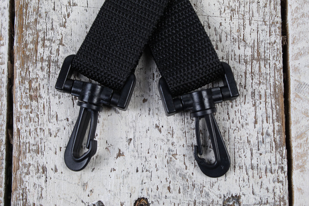 Fender Nylon Banjo Strap 2 Inch Wide Nylon Banjo Strap Black