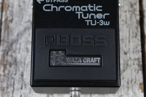 Boss TU-3W Waza Craft Chromatic Tuner Guitar and Bass Effects Tuner Pedal